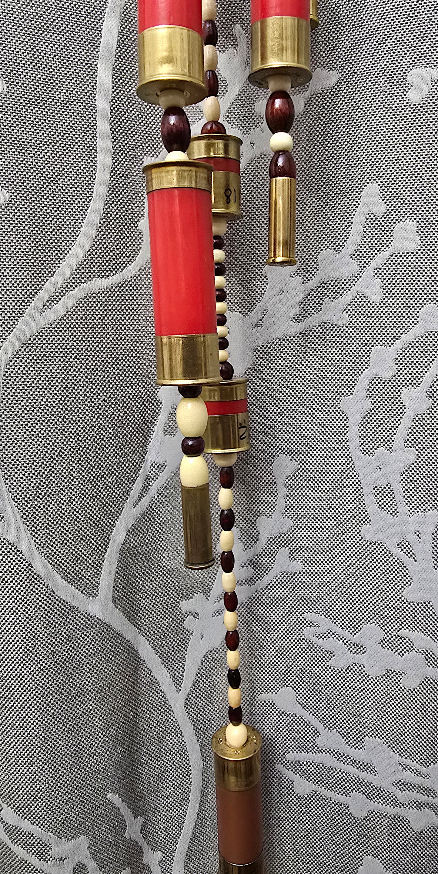 Spent shells wind chime