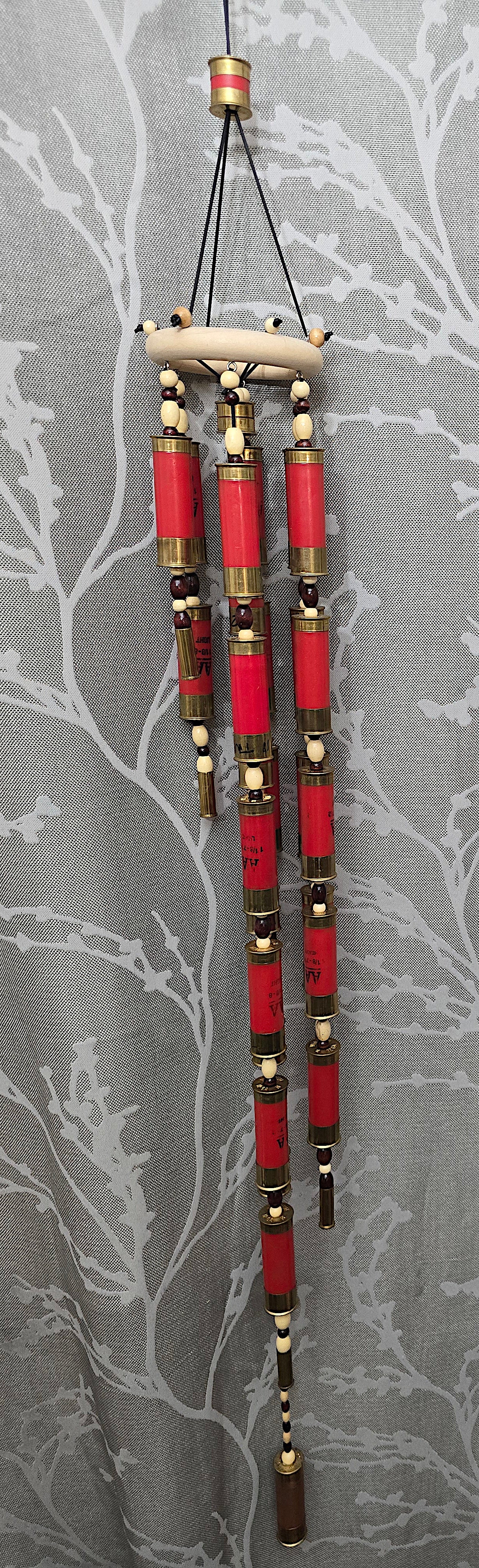 Spent shells wind chime