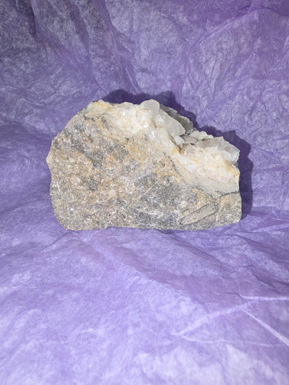 Dolomite with Calcite Crystal, Niagara County, New York