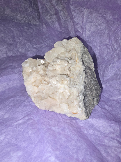 Dolomite with Calcite Crystal, Niagara County, New York